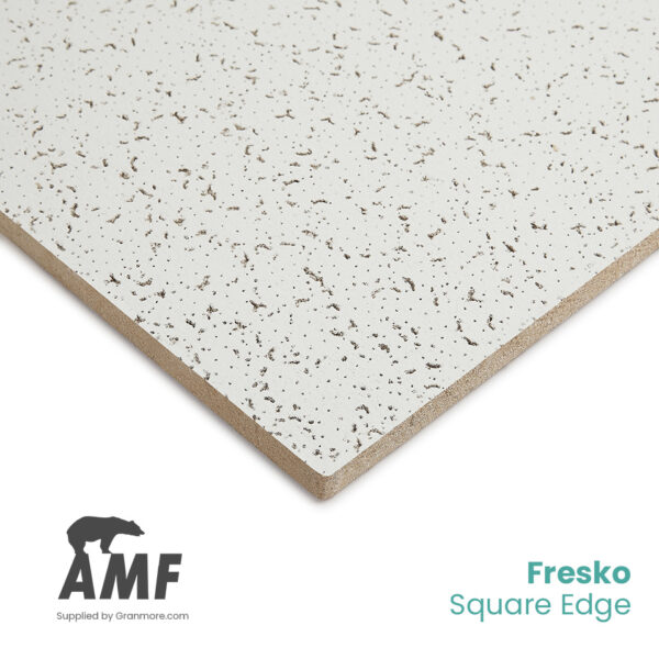 FEINFRESKO 600mm x 600mm Ceiling Tile | Square Edge | 16 Tiles per Box