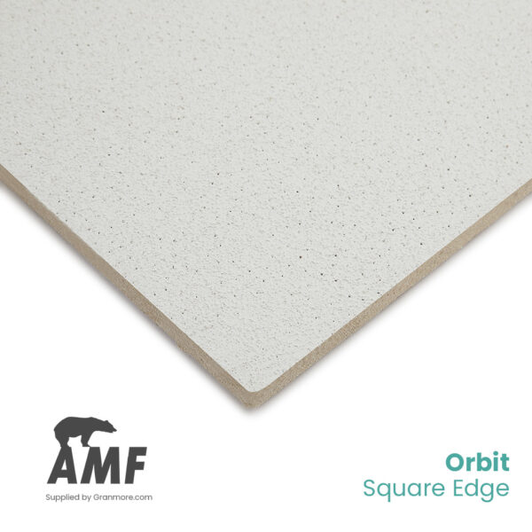 Orbit Ceiling Tile 600mm x 600mm | Square Edge Suspended Ceiling Tiles | 20 Tiles Per Box