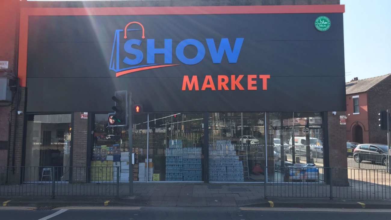 A new supermarket in Eccles