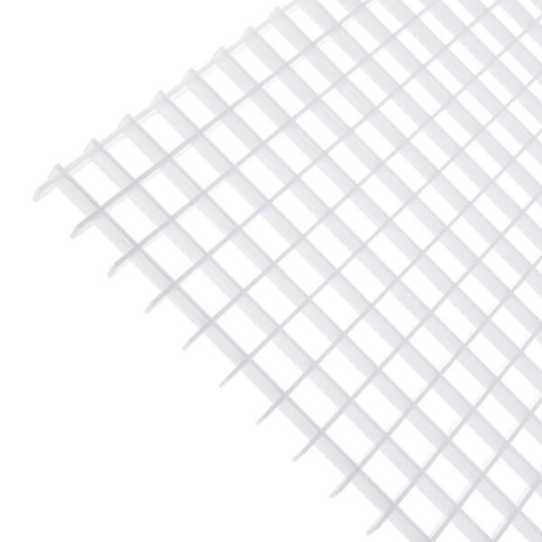 Eggcrate ceiling tile Louvre White 600mm X 600mm