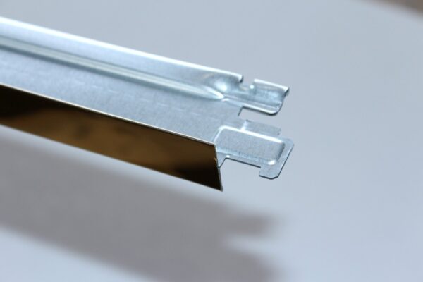 Polished Gold Cross Tee Section 600mm X 24mm