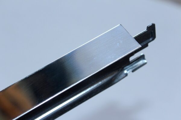 Polished Chrome Cross Tee Section 600mm X 24mm