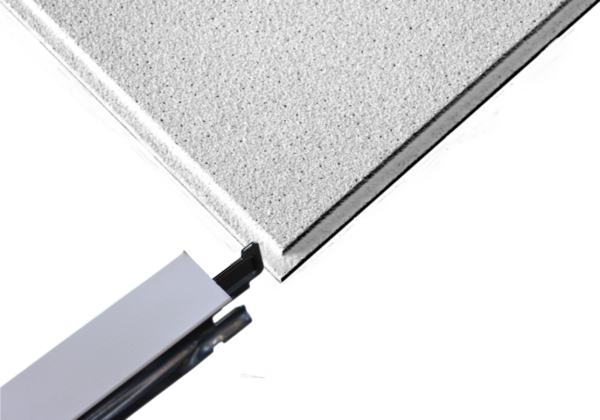 £17.00 per m2 for Sandtone Tegular Ceiling Tiles and White Grid