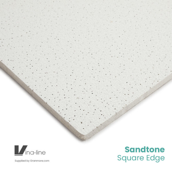 Sandtone Ceiling Tile 1200mm x 600mm | Square Edge | 10 Tiles Per Box | Vina-line