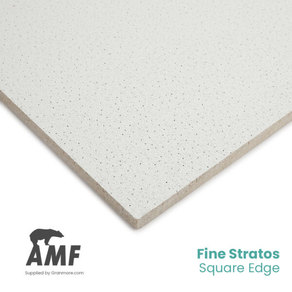 Thermatex Finestratos Perforated 600mm x 600mm Ceiling Tile | Square Edge | 16 Tiles per Box